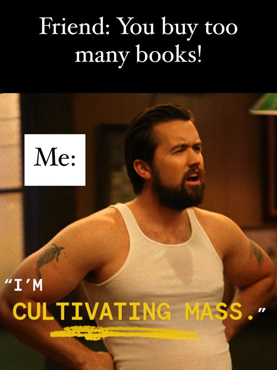acampbellauthor's tweet photo. Are you Cultivating Mass? What books have you recently added to your shelves?

#alwayssunny #booktwt #amreading #readingcommunity #writingcommunity #bookish #fantasy #books #tbr https://t.co/7lJwG1f9Yh