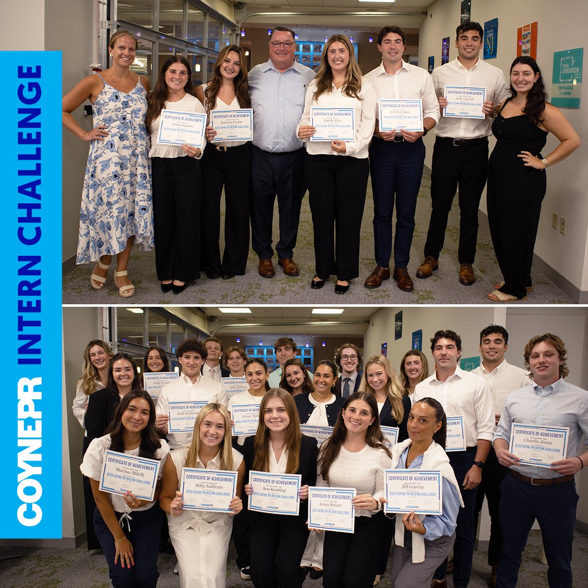 This year’s Coyne PR Intern Challenge featured a real-life new biz brief - and our interns delivered. After two jam-packed days, the GREEN team took the win! 🟢🏆 Shoutout to all teams for your creativity and hustle. #CoyneInternChallenge #NextGenPR