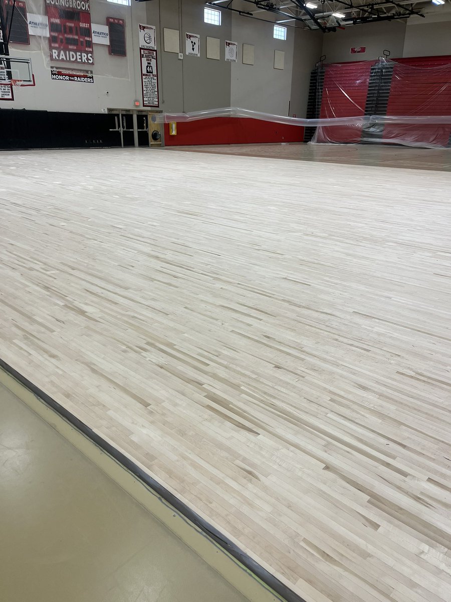 New floor is down!!!!  Whoa!  Looks amazing already!!!!!!