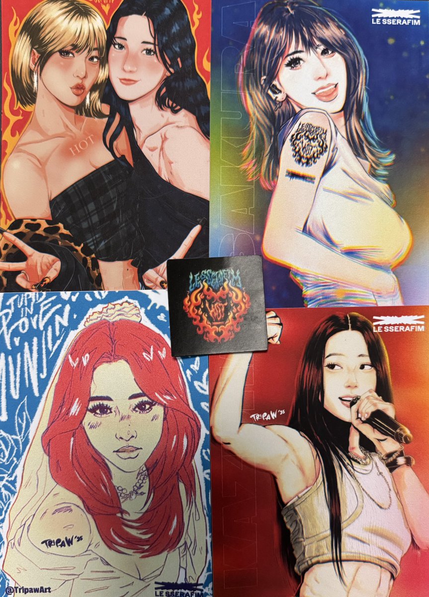 TripawArt's tweet photo. #EASY_CRAZY_HOT_IN_MANILA  FAN SUPPORT BY @TripawArt 

🔥member acrylic keychains 
🔥art postcards
🔥strictly 1:1, very limited qty, random
🔥mbf , like + rt
🔥open for trades 

#EASY_CRAZY_HOT #LE_SSERAFIM https://t.co/6HSHkE46TI