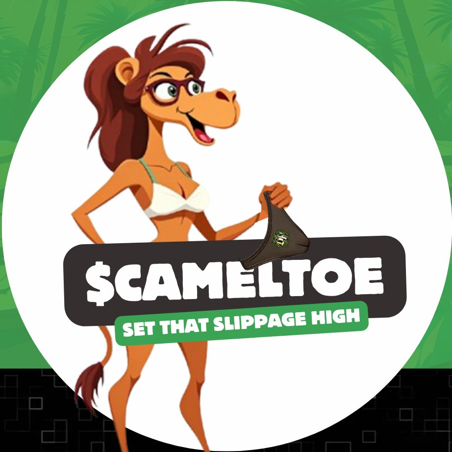 CamelToe by @digitalPalm π«π΄ (@cameltoedp) on Twitter photo "Dont be a blueprint, be the original"
We are <a href="/CamelToeDP/">$CamelToe powered by $Coreum</a> π΄π«
We create our own success β
οΈ
You aint ready for whats about to come π
Set trends, dont follow them π "Dont be a blueprint, be the original"
We are <a href="/CamelToeDP/">$CamelToe powered by $Coreum</a> π΄π«
We create our own success β
οΈ
You aint ready for whats about to come π
Set trends, dont follow them π