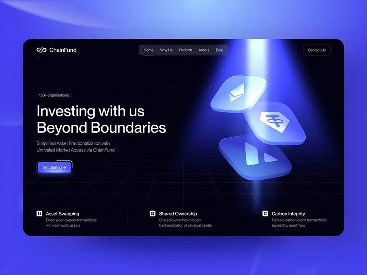 framerprince's tweet photo. Crafted a futuristic crypto investment interface for ChainFund blending sleek UI with trust, innovation, and next-gen asset fractionalisation. Designed to push boundaries, just like the blockchain.”
#CryptoDesign #Web3UI #FramerDesign #BlockchainUX #ChainFund #UIDesign #CryptoInnovation #DeFiDesign #DarkModeDesign