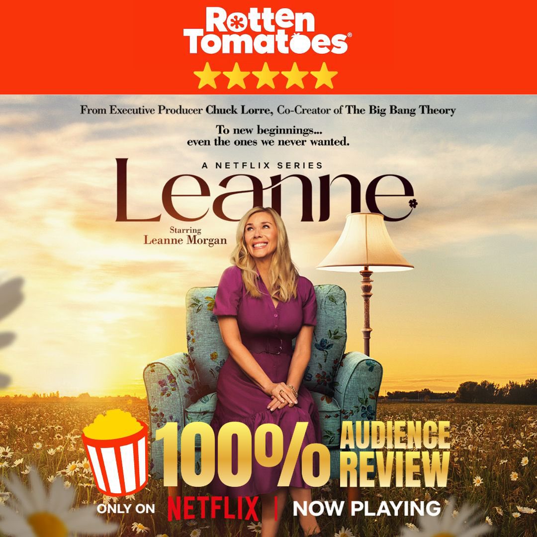 LeanneComedy's tweet photo. 🍅 LEANNE is sitting at 100% fan reviews on Rotten Tomatoes — all thanks to YOU! 💯❤️
Laughed? Cried? Hollered? Leave a quick review + help us stay there!👇
🔗 https://t.co/WKnGUzbM9l
#LeanneNetflix #RottenTomatoes #TeamLeanne #SouthernComedy https://t.co/8Q4PbbxWPq