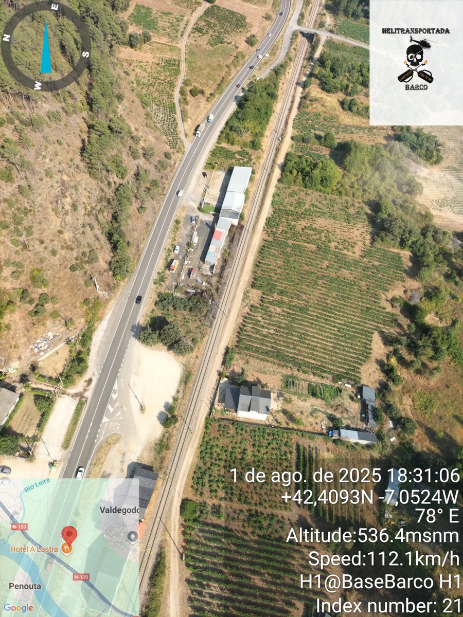 Conatos de Incendio en Arcos e en Vilamartín de Valdeorras, asì quedan.