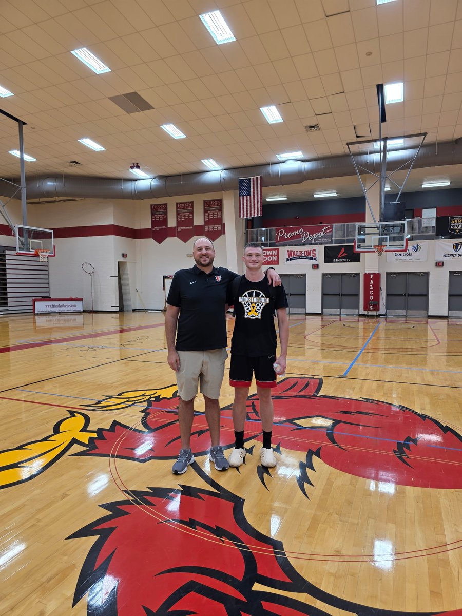 Kolton Moore (@kam2bb8) on Twitter photo Thank you to Coach McClintock for the invite to camp at Friends University. Thank you to the rest of <a href="/FriendsMBB/">Friends Univ. Men's Basketball</a> staff for hosting today's camp.
A great environment and a great school. Thank you to Coach McClintock for the invite to camp at Friends University. Thank you to the rest of <a href="/FriendsMBB/">Friends Univ. Men's Basketball</a> staff for hosting today's camp.
A great environment and a great school.