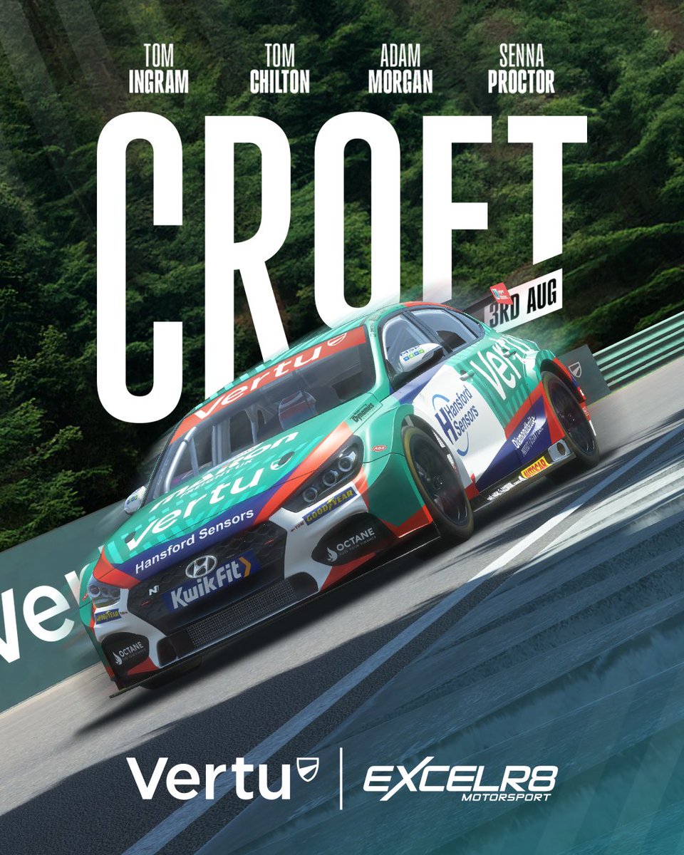 VertuMotors's tweet image. 🙌 WE’RE BACK 🙌

Who else can’t wait for the return of the @BTCC this weekend at @Croft_Circuit? 🏎️🏁

Team VERTU are raring to go - let’s make it another unforgettable weekend 🏆🙌

#Vertu #EXCELR8 #TeamVERTU #BTCC #Croft