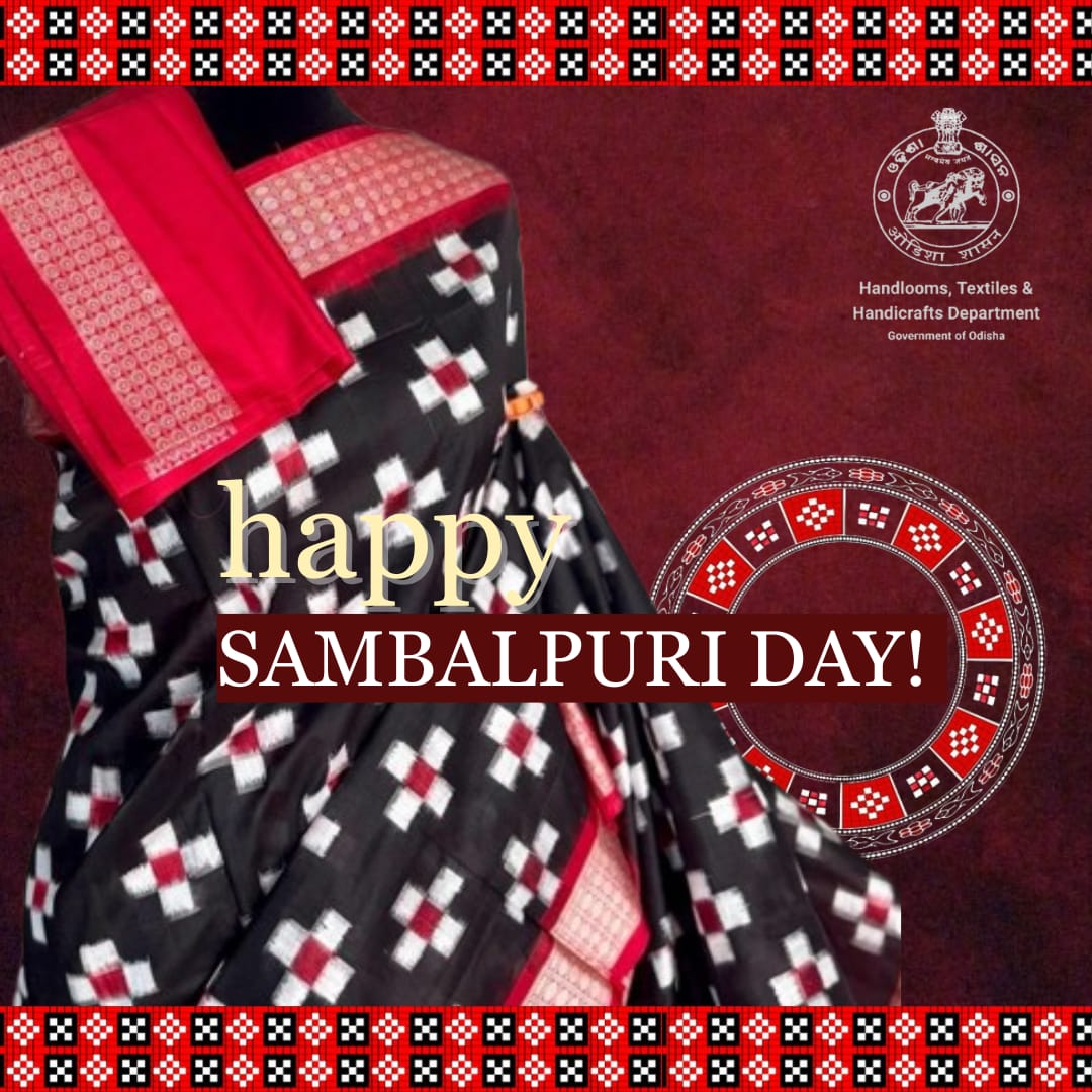 HTH_Odisha's tweet image. On the occasion of #SambalpuriDay, we are celebrating the rich legacy of Sambalpuri handloom- a living tradition where every thread is tied with precision, dyed with care, and woven with pride.

From the iconic Bandha patterns to the rhythmic clatter of the loom, Sambalpuri…