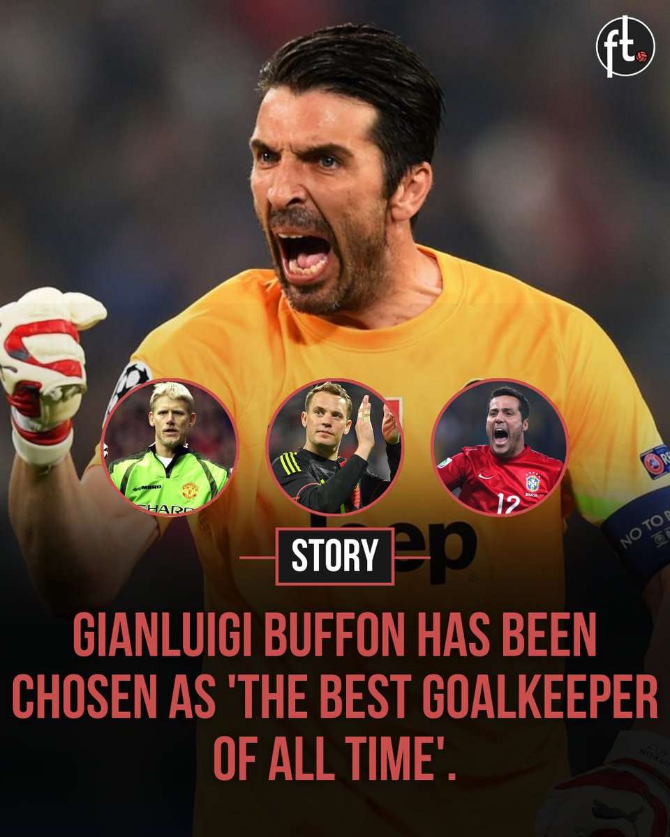 🍷 Gianluigi Buffon was chosen as 'The Best Goalkeeper of all time' by a committee consisting of 18 goalkeepers including Manuel Neuer, Júlio César and Peter Schmeichel. 🧤

Do you agree with that? 🐐