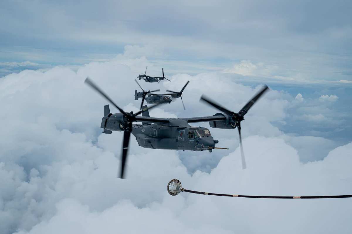 USSOCOM's tweet image. From Japan to the Philippines 🇯🇵✈️🇵🇭 Airmen from the 353rd SOW rapidly deployed with CV-22s to support disaster relief alongside the Armed Forces of the Philippines.

This is agile SOF airpower in action.
📖 Read more: 353sow.af.mil/News/Stories/A…
#353SOW #USSOCOM #SOFsupport…