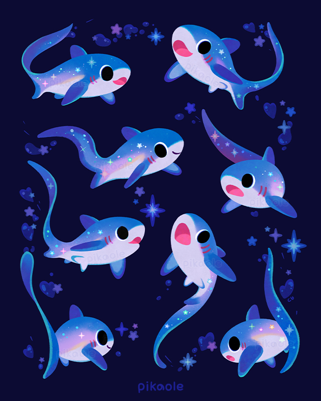 Thresher sharks 🦈