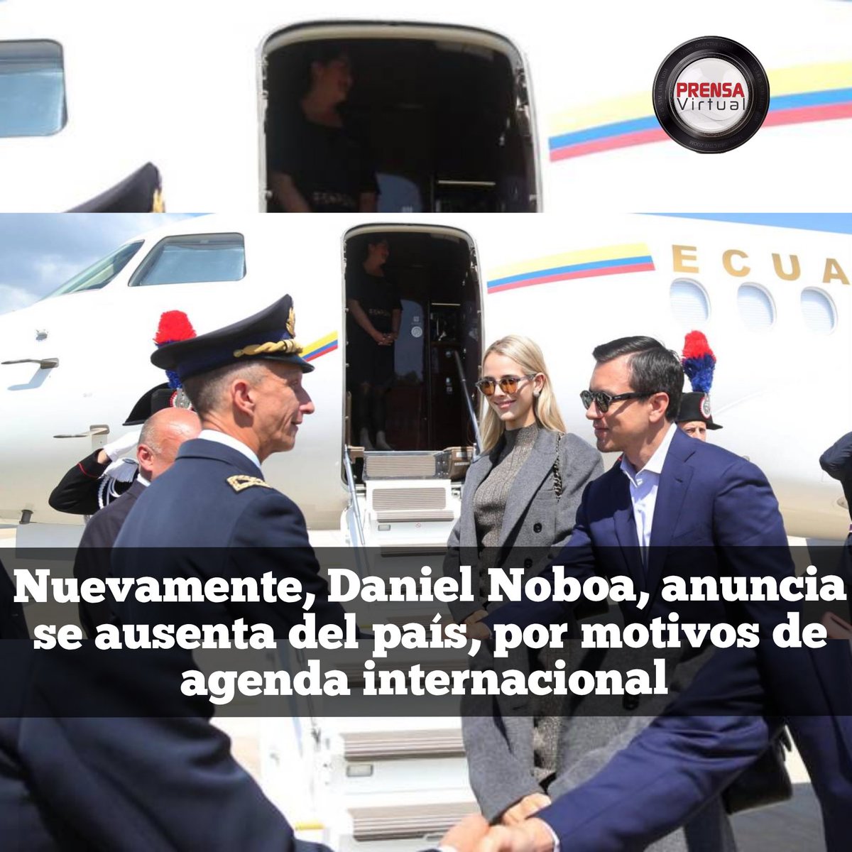 #Ecuador|| El presidente ha estado en Ecuador 25 días, desde el 7 julio, y anunció una nueva gira presidencial; Visitará: Brasil, Uruguay y Argentina, son 20 giras presidenciales realizadas en 1 año y 8 meses de mandato.
