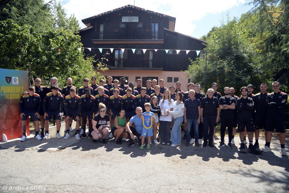 U.S. Lecce (@officialuslecce) on Twitter photo ๐ | ๐๐ซ๐ข๐ฆ๐๐ฏ๐๐ซ๐ ๐: ๐ญ๐๐ซ๐ฆ๐ข๐ง๐ ๐ข๐ฅ ๐ซ๐ข๐ญ๐ข๐ซ๐จ ๐ฉ๐ซ๐๐๐๐ฆ๐ฉ๐ข๐จ๐ง๐๐ญ๐จ ๐ ๐๐จ๐ญ๐ซ๐จ๐ง๐๐ข
ร terminato il ritiro precampionato per la Primavera giallorossa, che ha alloggiato presso lโHotel La Baita e ha svolto le sedute di allenamento al Sila Regia Stadium ๐ | ๐๐ซ๐ข๐ฆ๐๐ฏ๐๐ซ๐ ๐: ๐ญ๐๐ซ๐ฆ๐ข๐ง๐ ๐ข๐ฅ ๐ซ๐ข๐ญ๐ข๐ซ๐จ ๐ฉ๐ซ๐๐๐๐ฆ๐ฉ๐ข๐จ๐ง๐๐ญ๐จ ๐ ๐๐จ๐ญ๐ซ๐จ๐ง๐๐ข
ร terminato il ritiro precampionato per la Primavera giallorossa, che ha alloggiato presso lโHotel La Baita e ha svolto le sedute di allenamento al Sila Regia Stadium