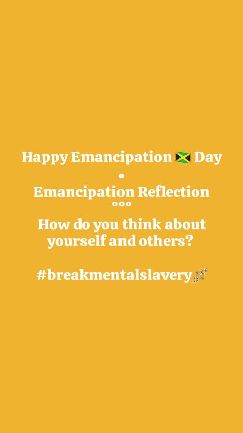 BeccaMun's tweet photo. #Jamaica #emancipationday2025 #breakmentalslavery #breakchains #fypシ #viral #Trending https://t.co/kZCsvv3VQi