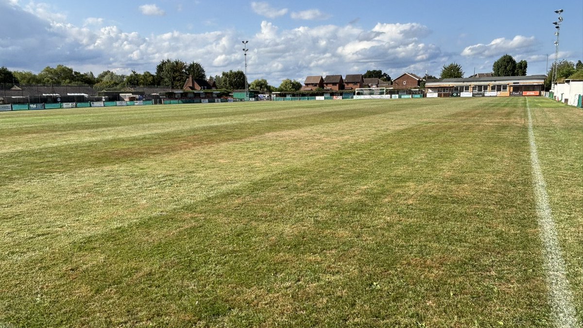Grumpy groundsman (@grumpywat) on Twitter photo Here we go again another season to start for <a href="/AshUtdFC/">Ash United FC</a> which will be my 40th at the club (last 15 as groundsman). Pitch isn’t the best for the season but it will do.
This Saturday it’s <a href="/AshUtdFC/">Ash United FC</a> v <a href="/bandlfc/">Blackfield & Langley FC</a> ko 3pm in division one of the <a href="/WessexLeague/">Velocity Wessex League</a>
<a href="/smurfitkappa/">Smurfit Westrock</a> stadium Here we go again another season to start for <a href="/AshUtdFC/">Ash United FC</a> which will be my 40th at the club (last 15 as groundsman). Pitch isn’t the best for the season but it will do.
This Saturday it’s <a href="/AshUtdFC/">Ash United FC</a> v <a href="/bandlfc/">Blackfield & Langley FC</a> ko 3pm in division one of the <a href="/WessexLeague/">Velocity Wessex League</a>
<a href="/smurfitkappa/">Smurfit Westrock</a> stadium