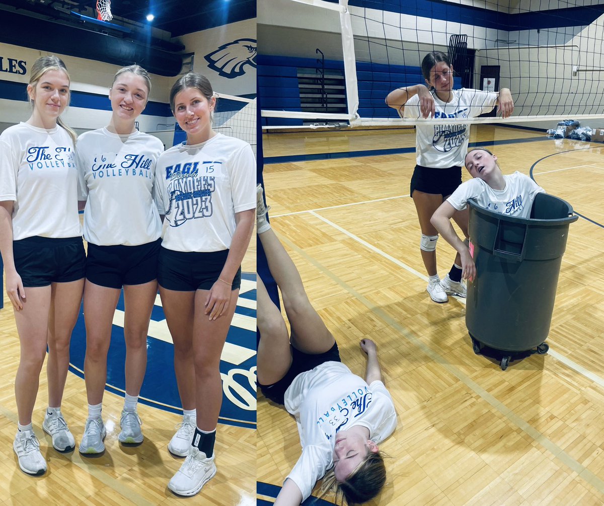 BarbersHillVB's tweet photo. First of many lasts for these Seniors!🥺
NO MORE BURPEES! 🤣 https://t.co/V9IZ4m75id