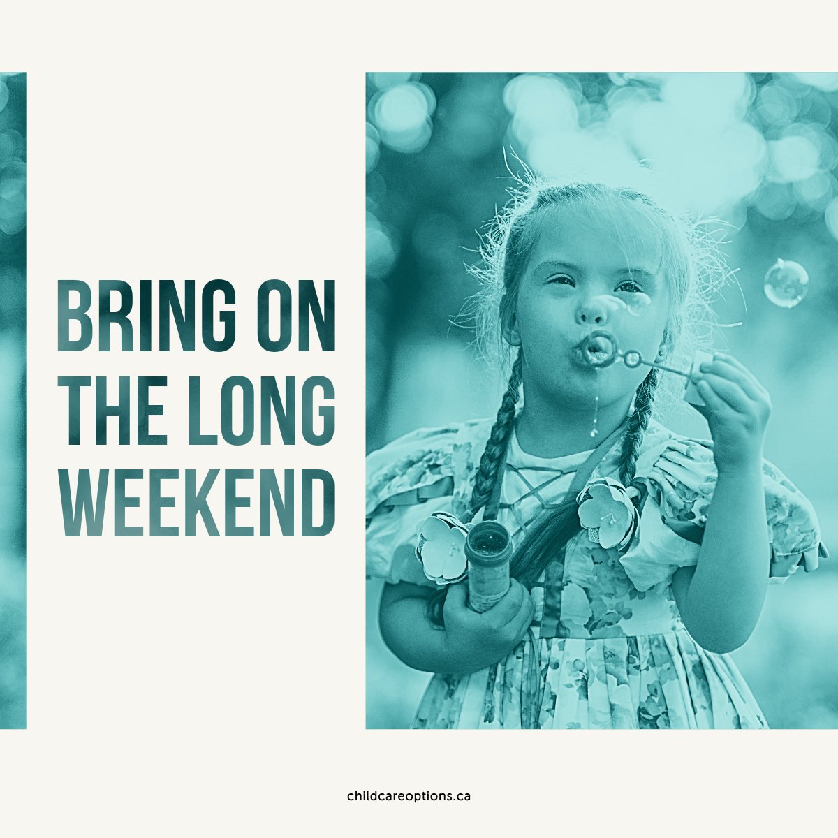 Child Care Options CCRR offices will be closed for the BC Day long weekend, August 2-4 &amp; will reopen on August 5.

We wish everyone a safe &amp; joyful long weekend! May it be filled w/laughter, quality time with loved ones &amp; plenty of chances to get outside &amp; play
#BCdaylongweekend