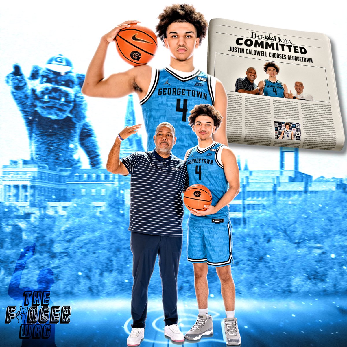 The Finger WAG (@fingerwaghoyas) on Twitter photo BANG! 🐶
Georgetown has landed a commitment from 4⭐️ ‘26 PF, Justin Caldwell (<a href="/JustinC2026/">Justin Caldwell</a>).
The 6’9” forward with a 7’1” wingspan chose Georgetown over Mississippi State, Ohio State, and South Carolina. BANG! 🐶
Georgetown has landed a commitment from 4⭐️ ‘26 PF, Justin Caldwell (<a href="/JustinC2026/">Justin Caldwell</a>).
The 6’9” forward with a 7’1” wingspan chose Georgetown over Mississippi State, Ohio State, and South Carolina.