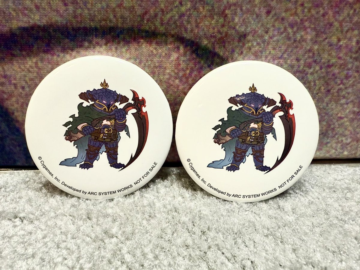 If you come by the Cygames booth and try out the upcoming #GBVSR DLC Character, Wilnas, you can get a Vaseraga trading pin badge while supplies last!

The booth will be open August 1-3 from 10:00AM - 6:00PM, PT!