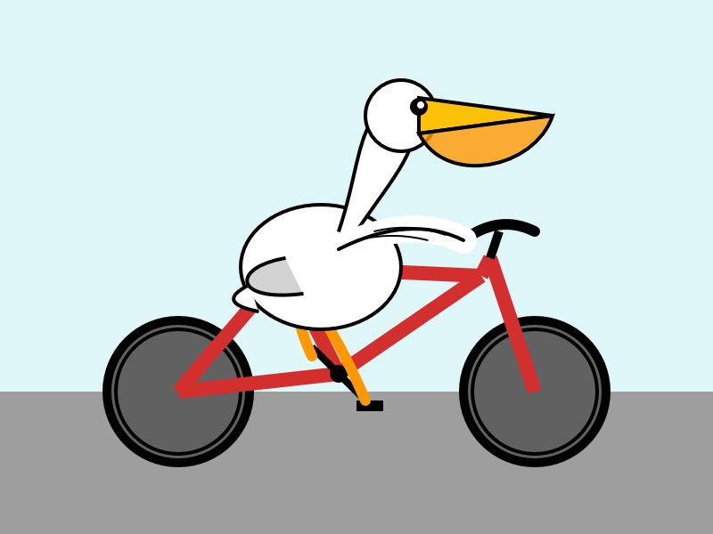 simonw's tweet image. Here&apos;s that pelican
