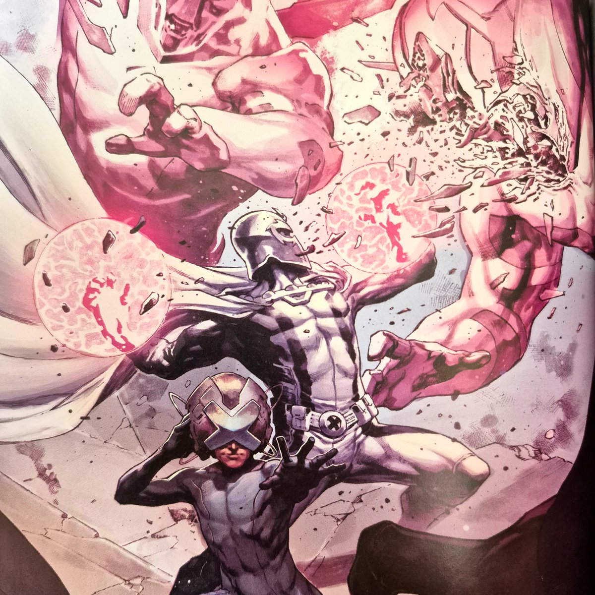 ❤️‍🔥MARVEL PREMIERE. INFERNO
#24del7

"Habrá una isla. No la primera, sino la última..."

¡La culminación de la Etapa Hickman! Los gobernantes de Krakoa han jugado un peligroso juego con una peligrosa mujer. Ahora, van a caer por culpa de sus acciones.

El cerebro de los mutantes,