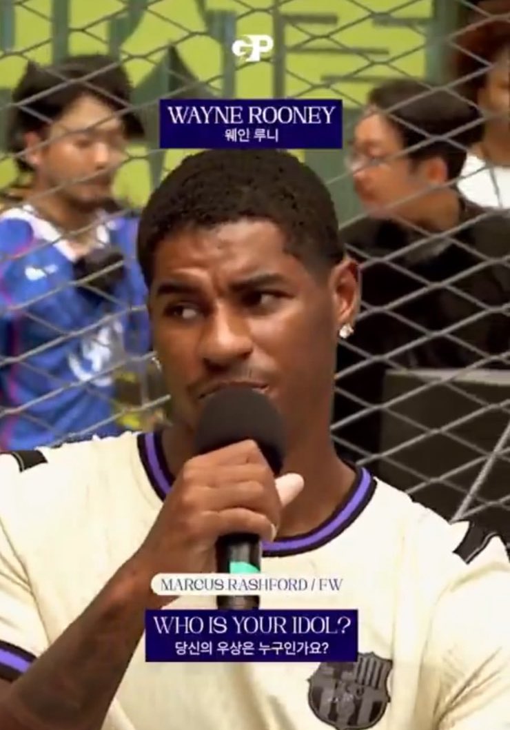 Utdtruthful's tweet photo. 🚨🗣️ Marcus Rashford: “My idol? Wayne Rooney.” 🏴󠁧󠁢󠁥󠁮󠁧󠁿 https://t.co/gQk9pnaRni