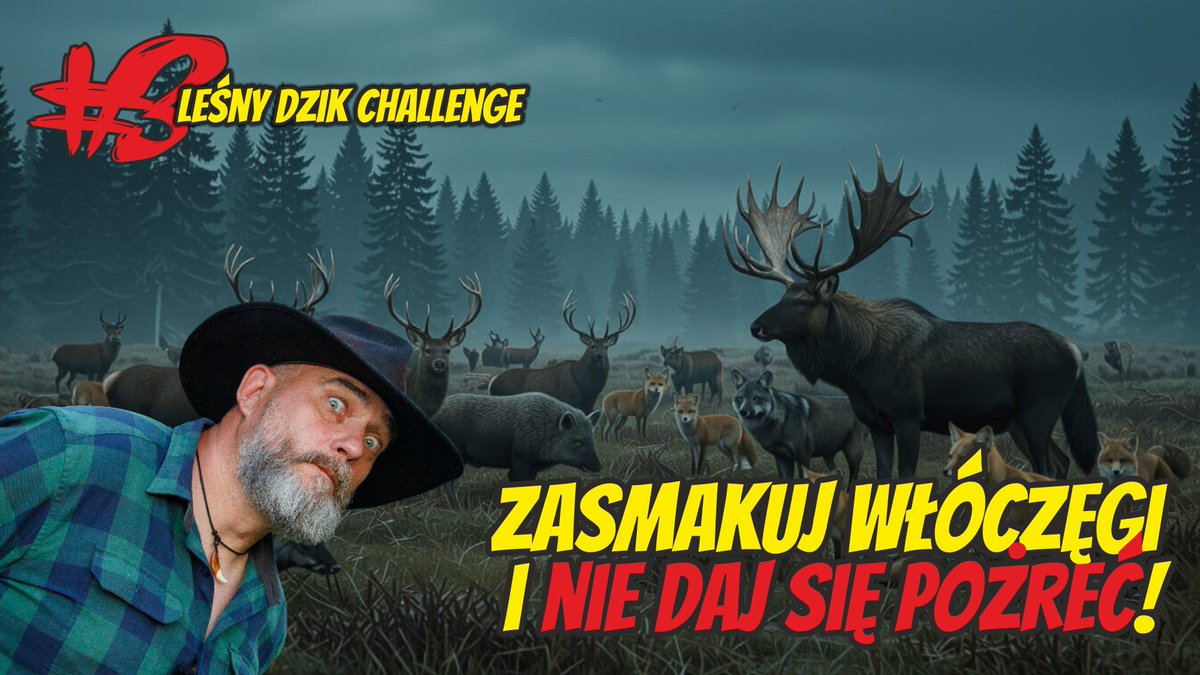 Dzikie zwierzęta &amp; jak wyjść do lasu, wrócić w całości i dlaczego? bit.ly/lesnydzik3