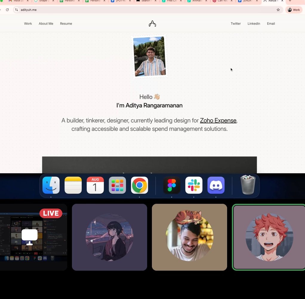 Anjan_UXD (@bhulani_anjan) on Twitter photo Kicking off our <a href="/AfterOfficeHQ/">After Office Hours</a> Portfolio Review sessions today!
It’s member-only, deep-dive feedback, real-time insights, and connecting with the humans behind the pixels.
PS: I will complete mine also soon (Once I stop procrastinating about it) Kicking off our <a href="/AfterOfficeHQ/">After Office Hours</a> Portfolio Review sessions today!
It’s member-only, deep-dive feedback, real-time insights, and connecting with the humans behind the pixels.
PS: I will complete mine also soon (Once I stop procrastinating about it)