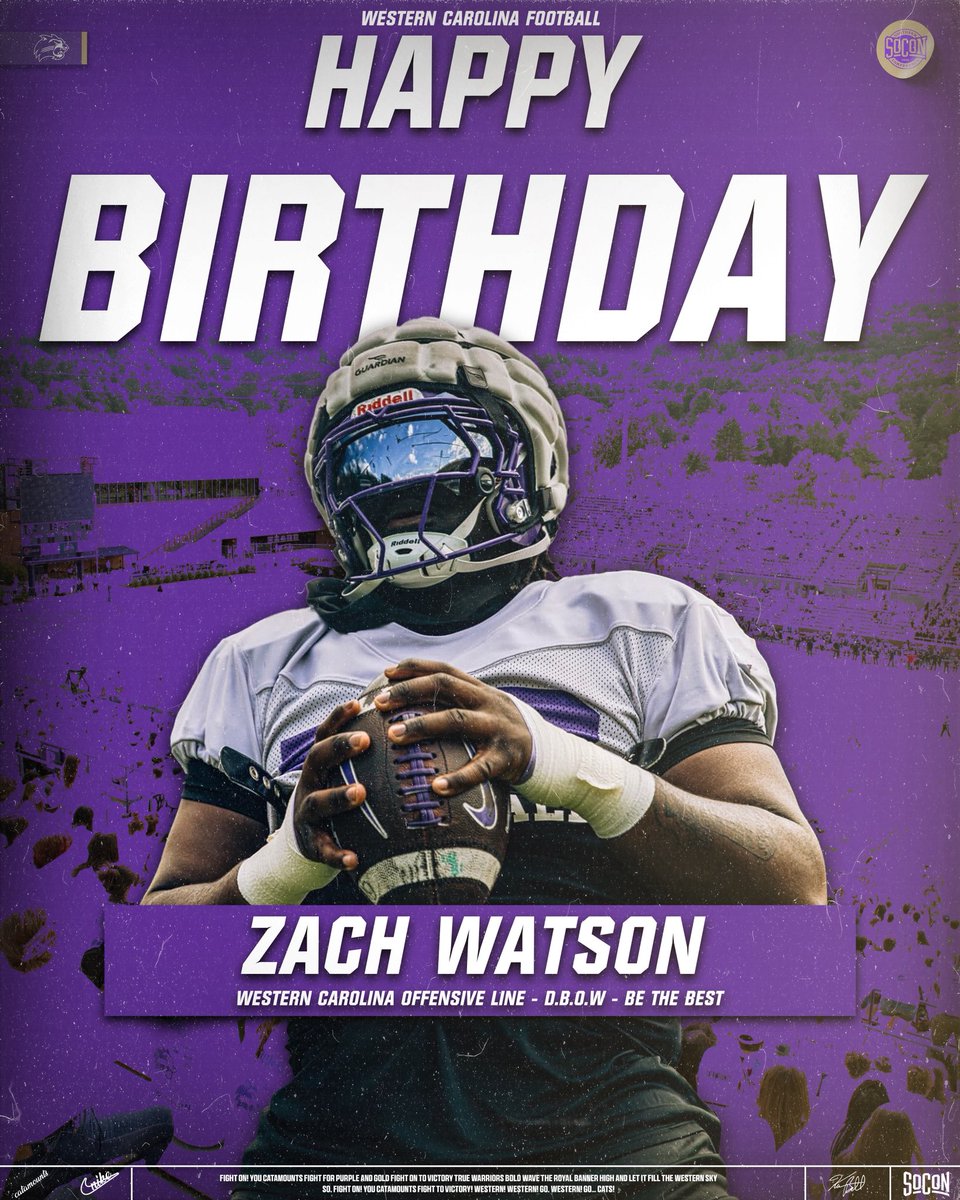 Jeremy King (@coachkingwcu) on Twitter photo Happy birthday <a href="/zachzach39/">✞Zach Watson✞</a> ‼️
#GoCats Happy birthday <a href="/zachzach39/">✞Zach Watson✞</a> ‼️
#GoCats