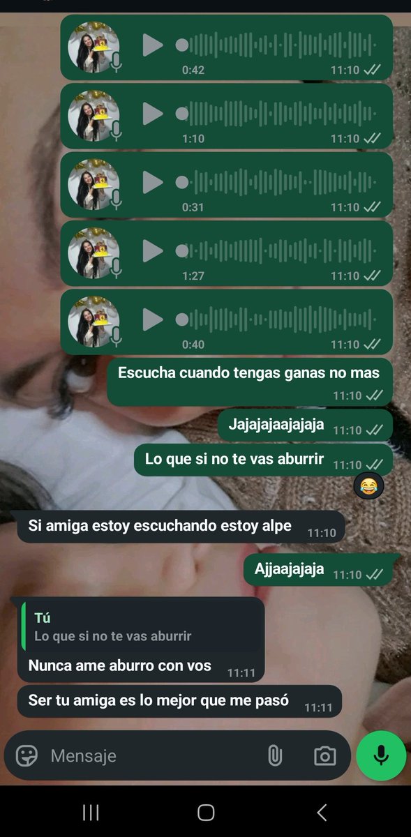 Bendecidas sean las que me tienen de amiga 💕✨️💕