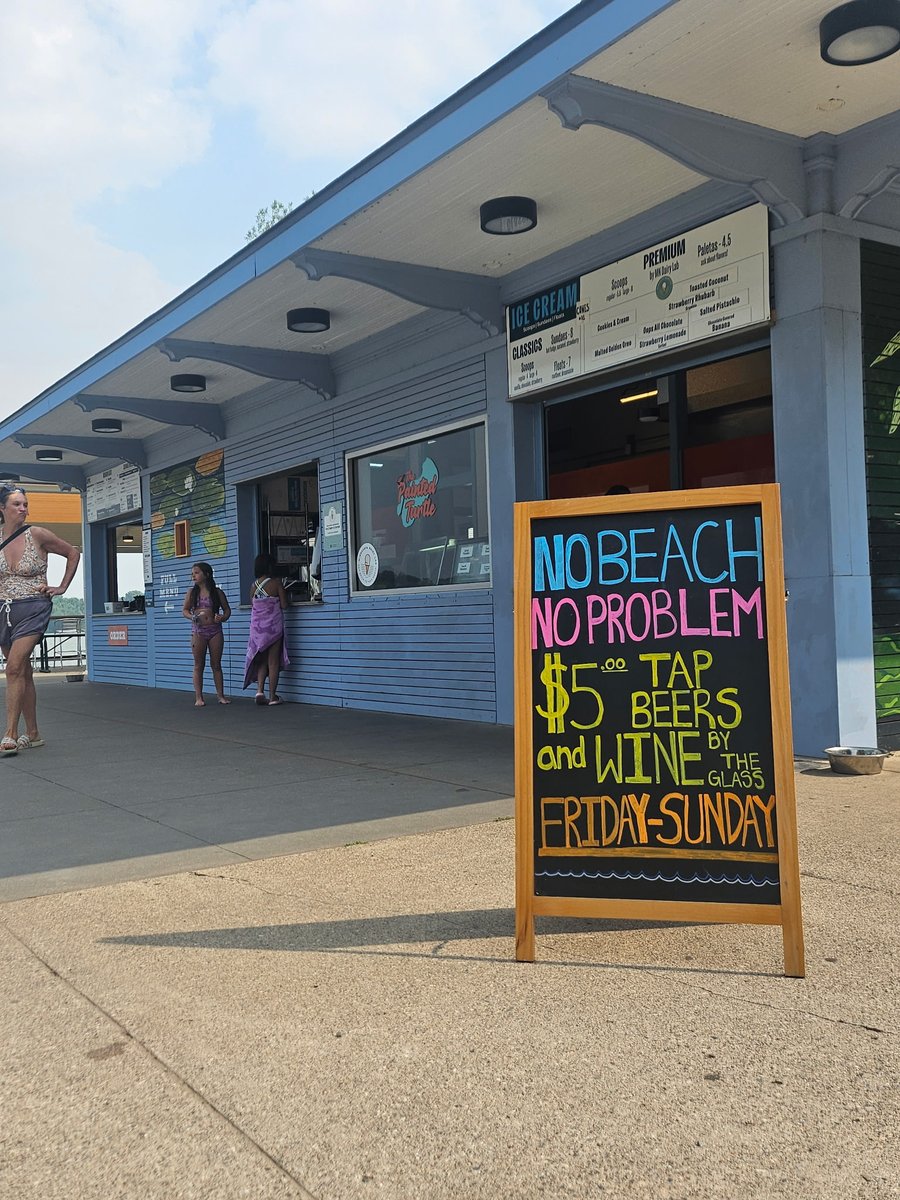 No Beach? No Problem! Lake Nokomis Beach might be closed, but the Painted Turtle is open and offering deals Friday-Sunday this weekend. Stop by!
