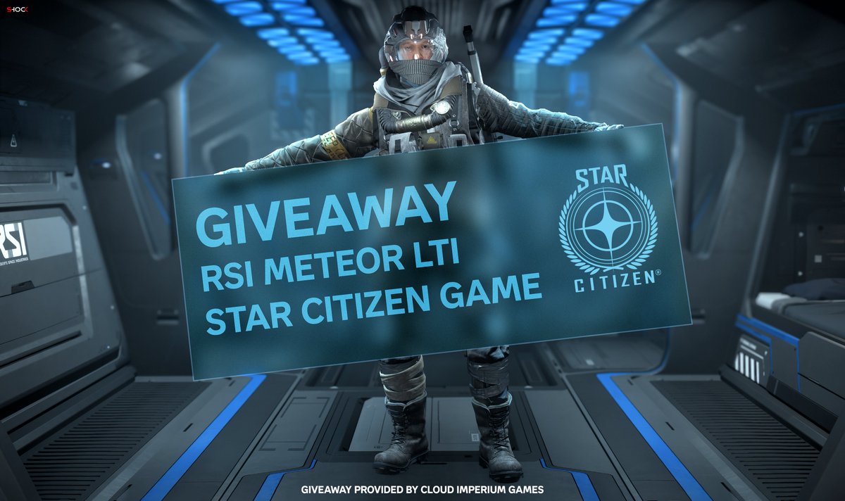 New Giveaway! ✨💫

RSI METEOR LTI + Star Citizen digital download

1. Like this post
2. Comment which spaceship in the game is the ugliest for you! Not the prettiest, not the most useful, but the ugliest! 

More info in the comments. Provided by CIG

#StarCitizen #Ad #Giveaway