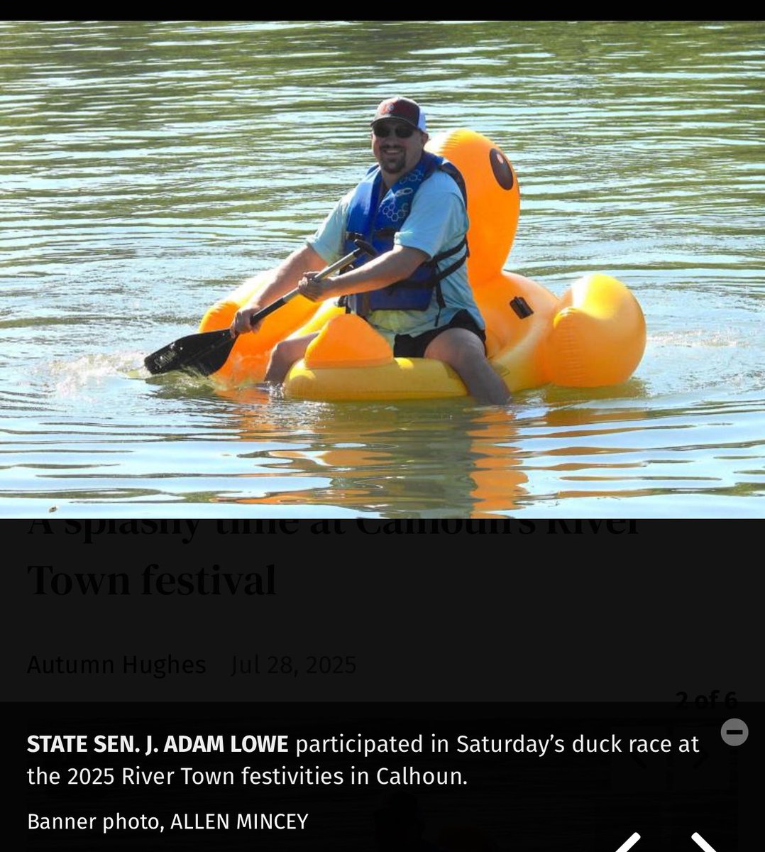 Nothing to see here. #CalhounRiverTownFestival