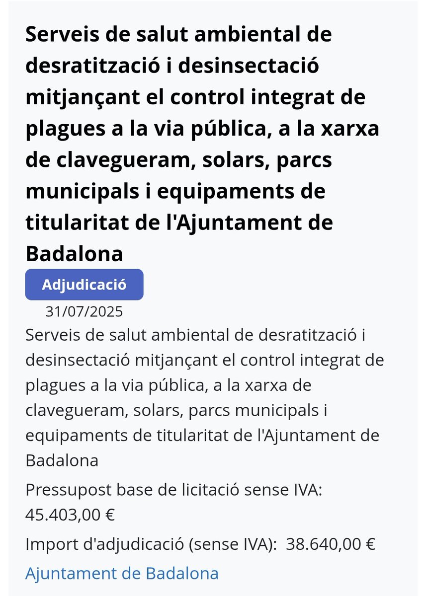 dpani1994's tweet image. Doncs crec que tinc la resposta, hi ha problemes a l&apos;expedient. Actualment, està amb un contracte menor, totalment insuficient, i ahir van adjudicar un altre contracte pont fins a poder fer el gran contracte. #TeamBadalona
