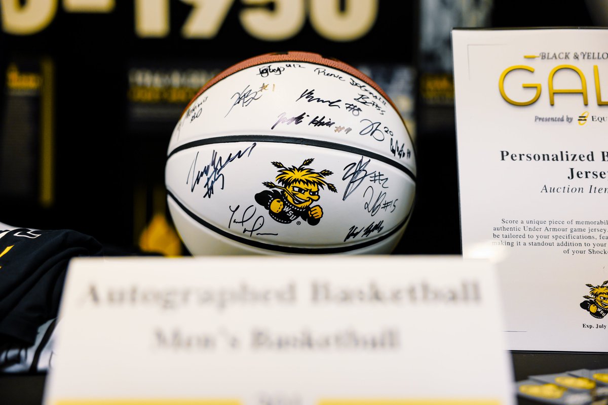 The Black &amp; Yellow Gala Silent Auction is 𝑳𝑰𝑽𝑬

Even if you cannot attend this year's event, 𝒃𝒊𝒅 𝒏𝒐𝒘 to score some incredible packages and experiences while supporting Wichita State student-athletes.

🌾 GoShockers.com/GalaAuction