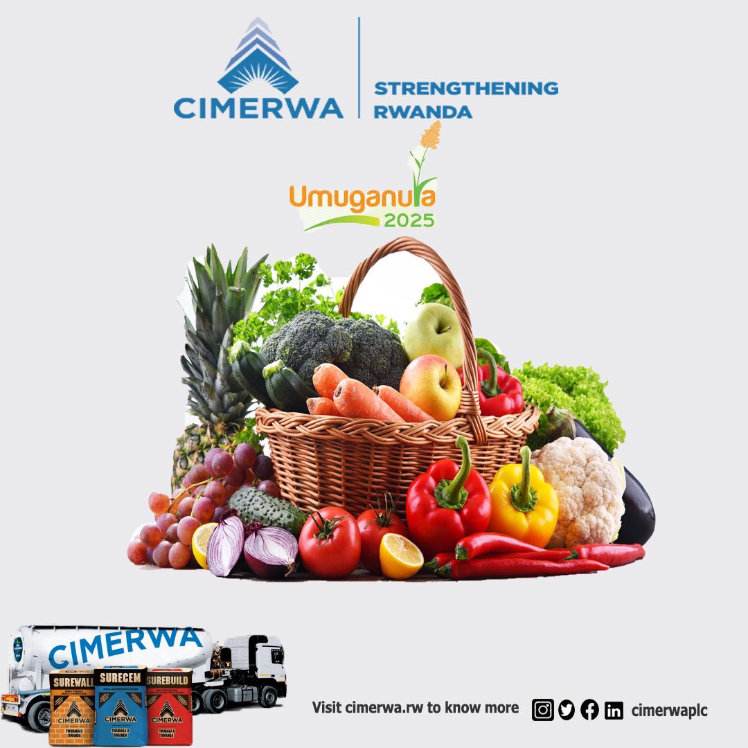 Today, we celebrate the harvest of our strength, resilience, and togetherness. A toast to the great future we continue to build with Sima Nyarwanda. Happy Umuganura Day!
#umuganura #cimerwaplc
#strengtheningrwanda