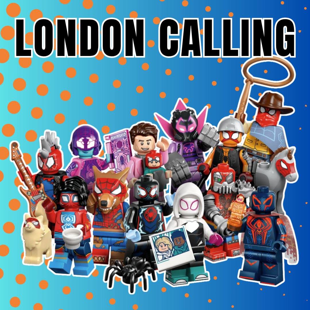 Time to enter this weeks London-Verse - live now on the Tubes ...youtube.com/live/b_zFU3r9o… #lego #legomarvel #legospiderman #spiderman #legonews #podcast