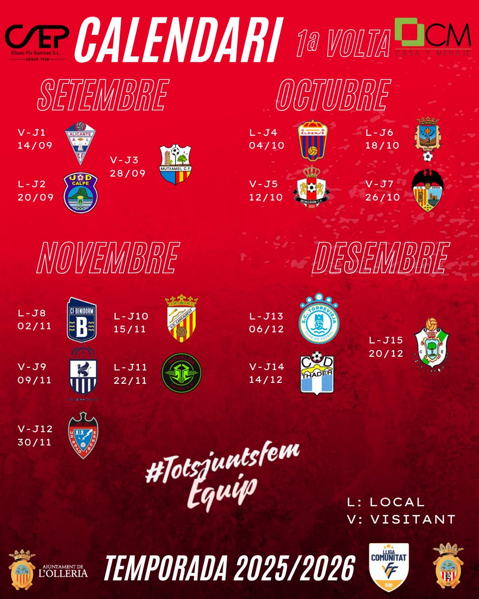 L'Olleria C.F. tweet media