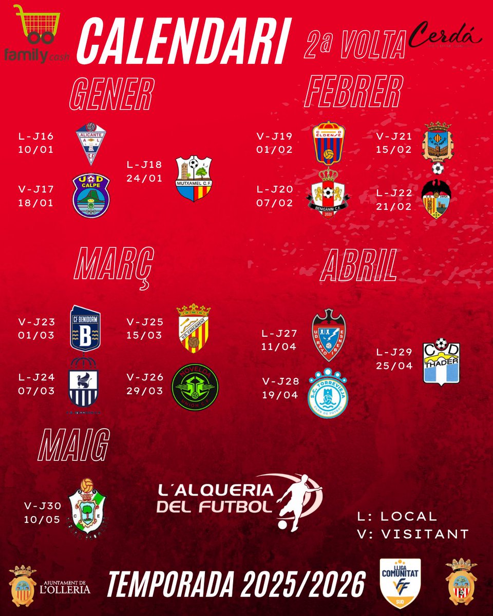 L'Olleria C.F. tweet media