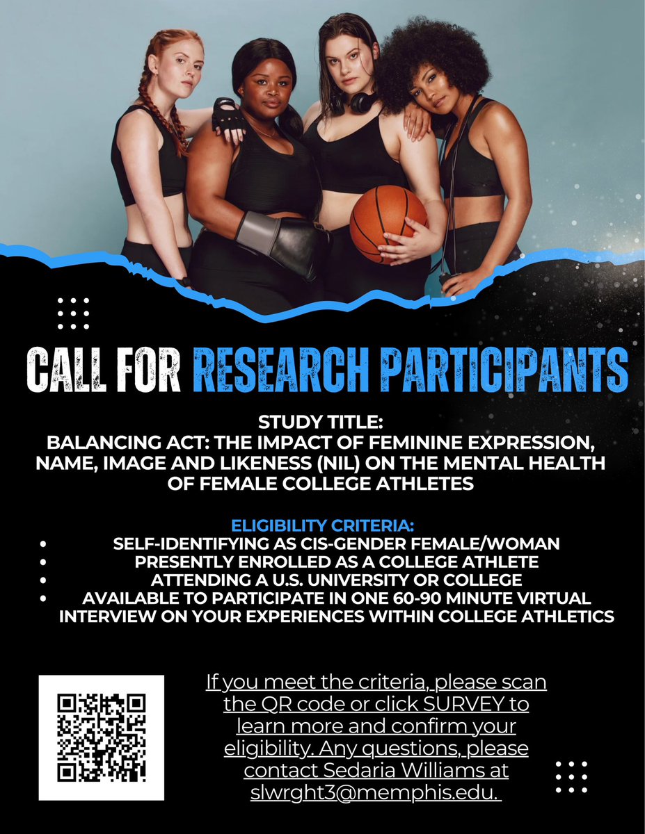 Need 2 more!!! Female College student athletes! Get your voice heard!