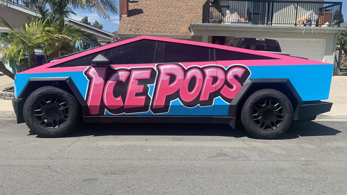 icepopsllc's tweet photo. @cybertruck 📐🩵🩷 https://t.co/opZP2wEVEg