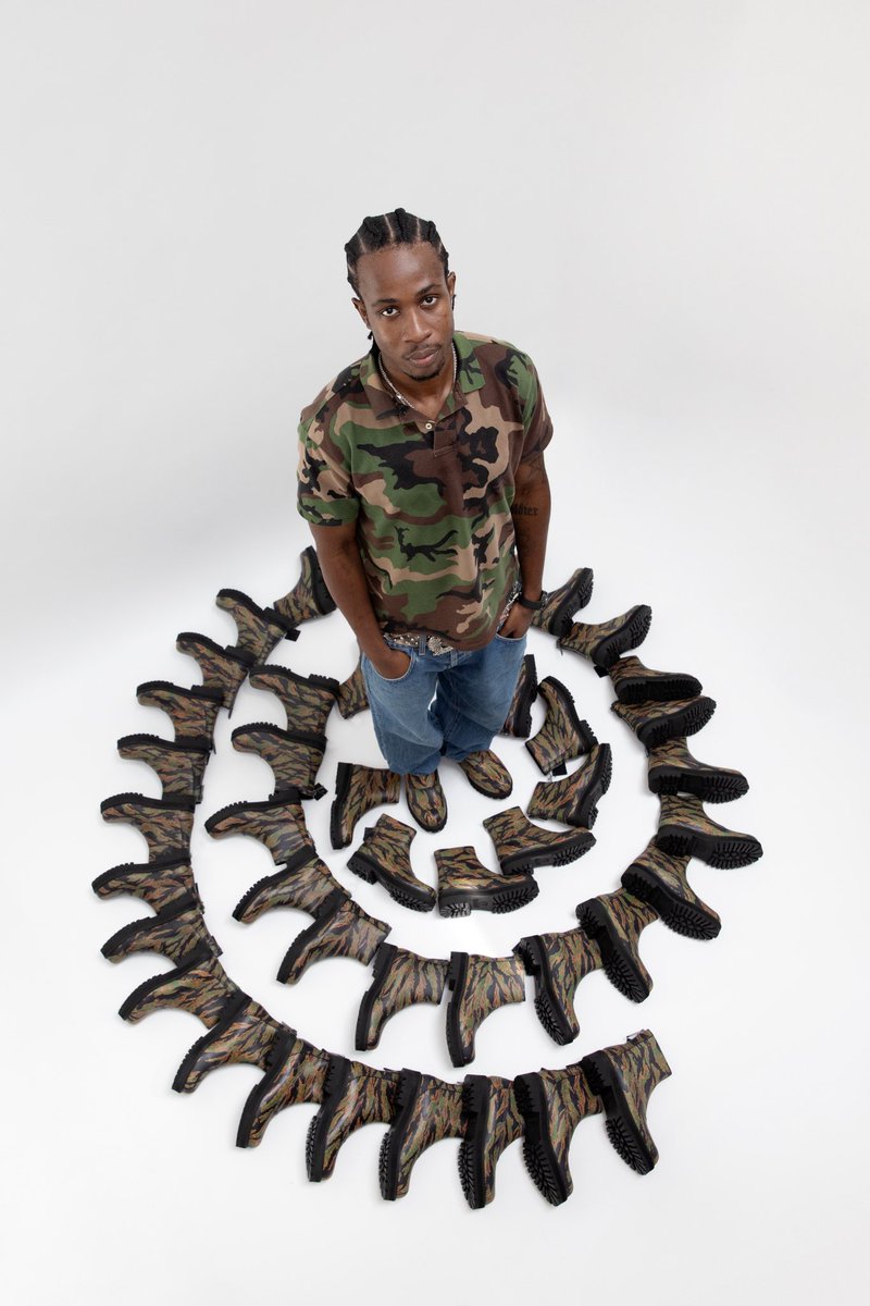 soldierboyfrie1's tweet image. Made a shoe with @Timberland 

Coming soon