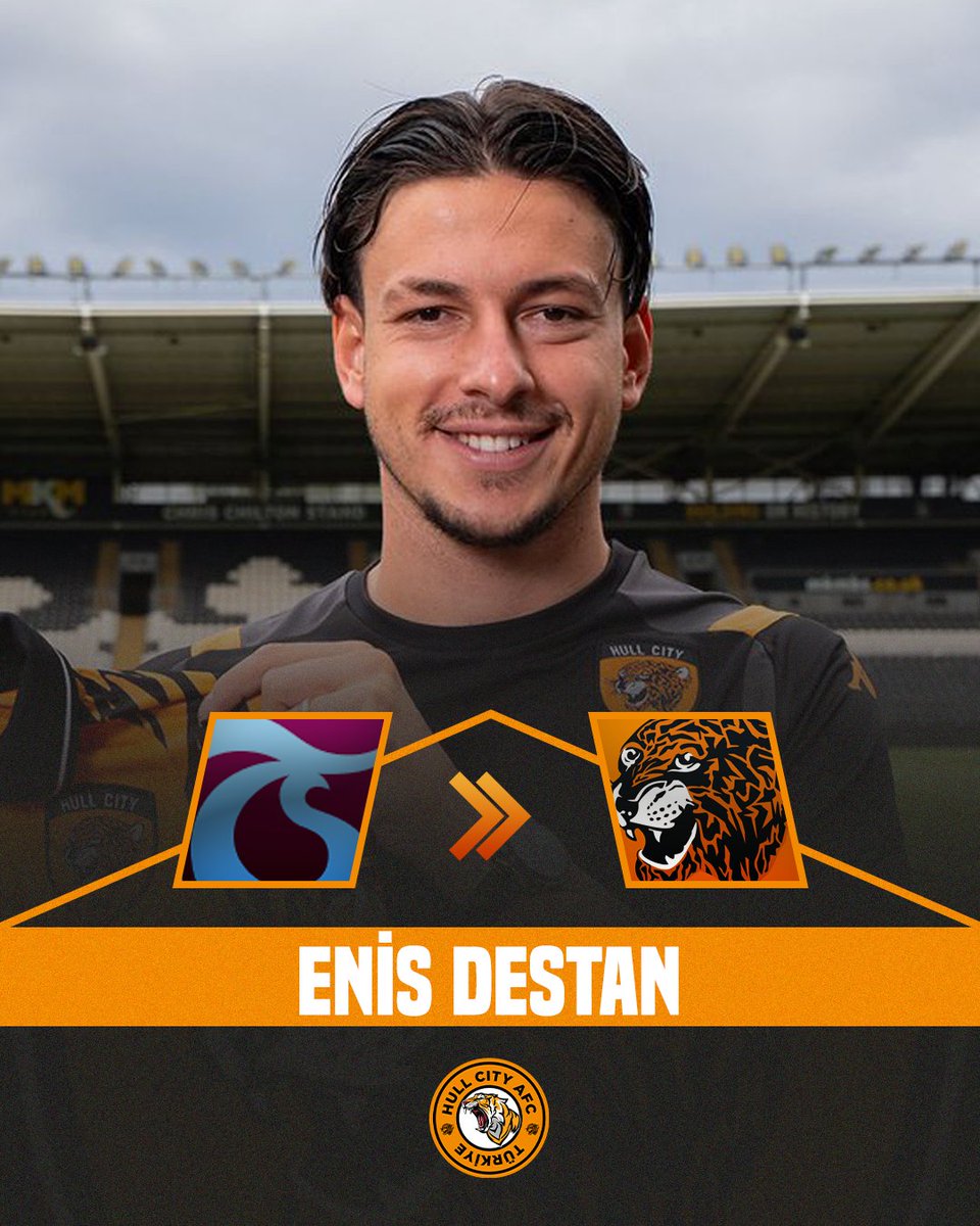 𝐄𝐧𝐢𝐬 𝐃𝐞𝐬𝐭𝐚𝐧 🇹🇷🐯

🟠⚫️ Trabzonspor'dan 23 yaşındaki Milli santrfor Enis Destan'ı bedelsiz olarak 3+1 sezonluğuna kadromuza kattık. Hoş geldin, <a href="/EnisDestan94/">Enis Destan</a>! 

#hcafc