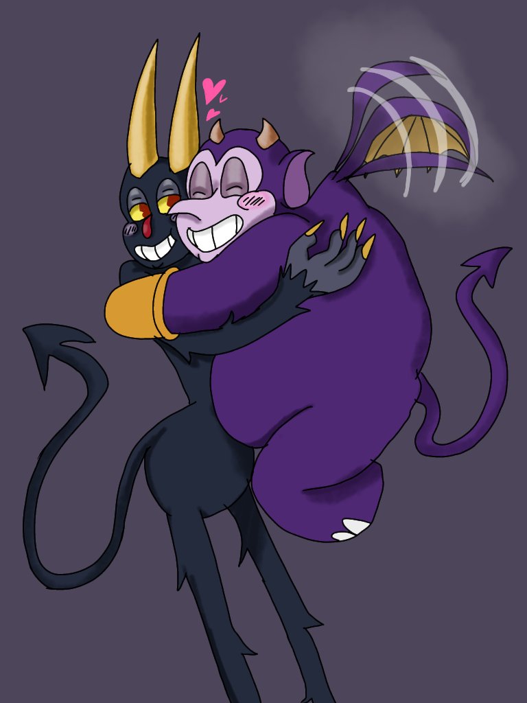 AnimationJaclyn's tweet photo. Henchdevil! #renewthecupheadshow #ship #henchdevil https://t.co/fY04RAWDVs