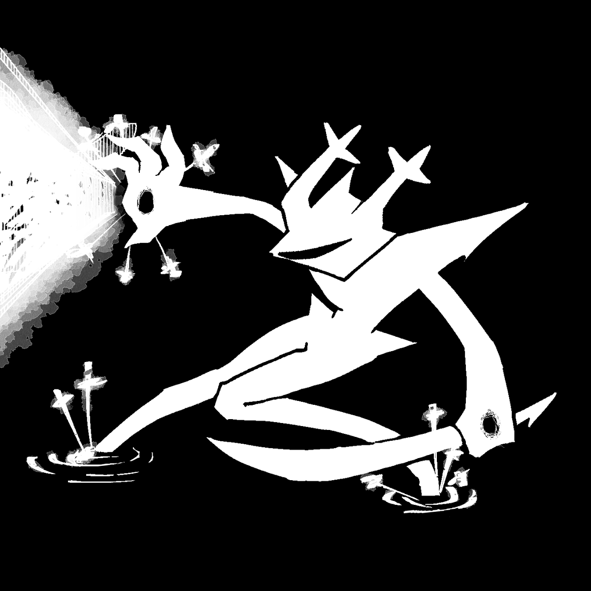 i drew the roaring knight over that one ultrakill album cover

#DELTARUNE #ULTRAKILL