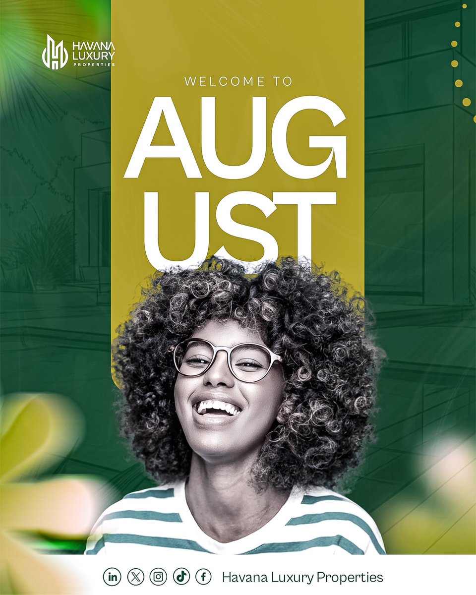 Havanaluxury_P's tweet photo. Happy new month to our valued clients and trusted partners!
May this month bring fresh possibilities and rewarding moments.
Enjoy a restful weekend from all of us at Havana Luxury Properties.
#HappyNewMonth #MayAugust #Imisi #BBNaija #Doris #HavanaLuxuryProperties https://t.co/lEdsyobS15