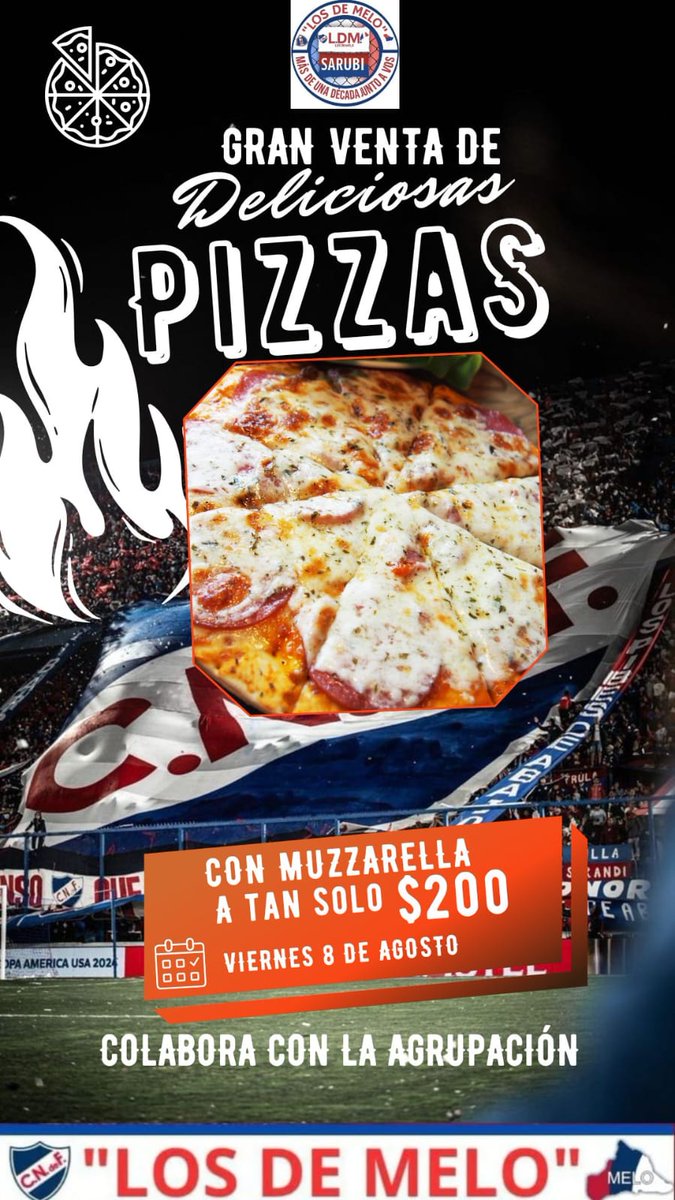 Los bolsos de Melo comenzaron esta movida para solventar los viajes a Montevideo y poder ver los partidos de Nacional.
Le das una mano grande compartiendo la imagen o el post.
Arriba tricolores!