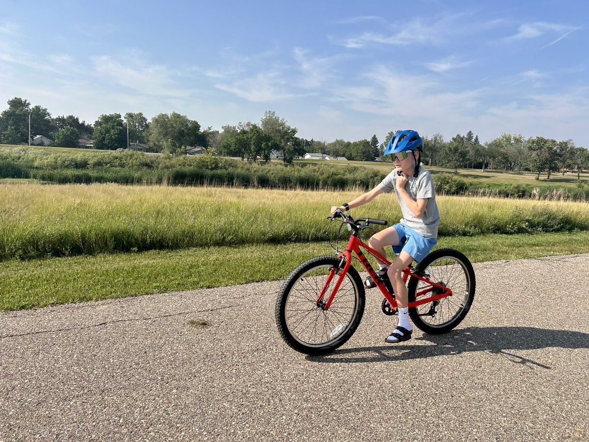 Can’t beat having him join me for a long morning training run.