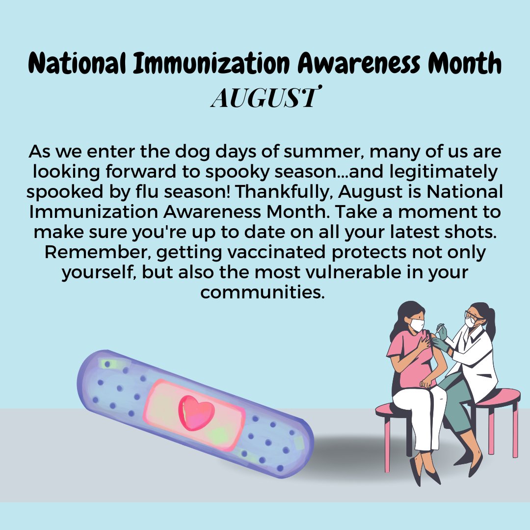 A message from Compass's DEI Board about National Immunization Awareness Month: