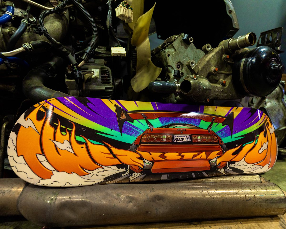 NappyBoyAuto's tweet image. If you didn’t know, we dropped official skate decks, link in our bio! 🛹🔥