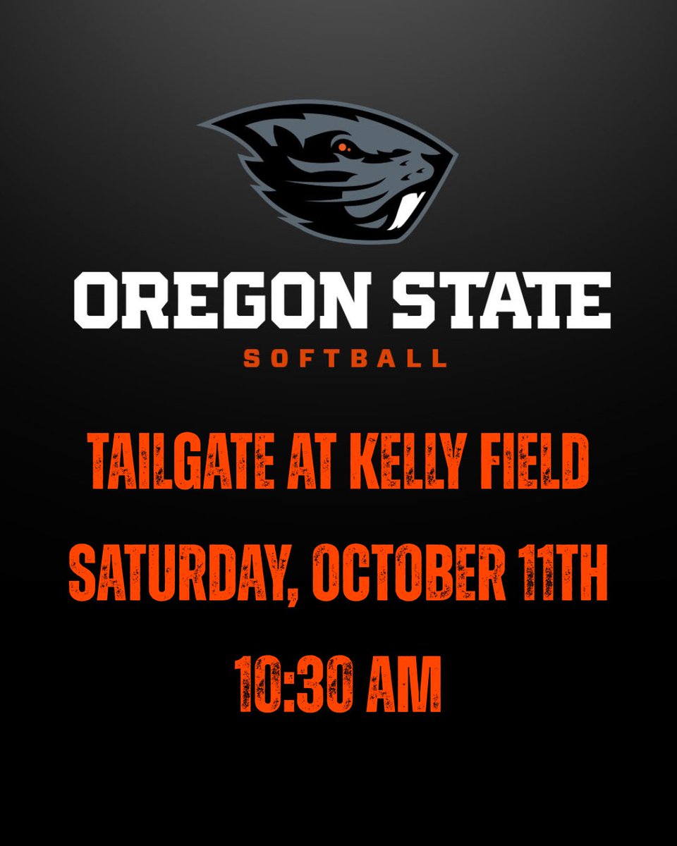 Alumni Tailgate at Kelly Field!

Join us ahead of the OSU/Wake Forest football game on October 11th at 10:30 a.m. for a tailgate behind the Kelly Field stands. We'll be serving brunch foods and hope to see you there! Go Beavs!